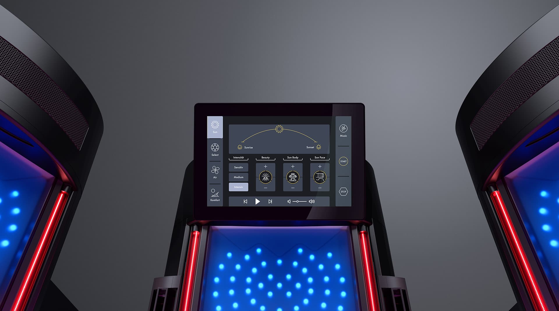K11 Air Select FULL LED – 10 Zoll Touchscreen-Display