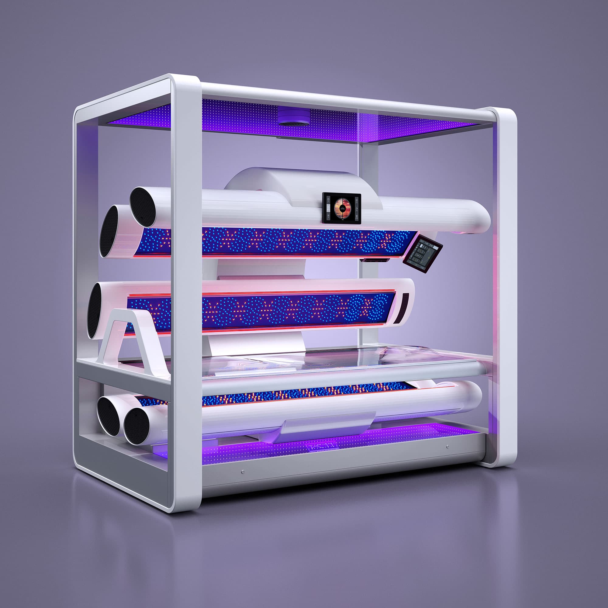 K11 Air Select FULL LED Plus Wonder White – geöffnete Frontansicht