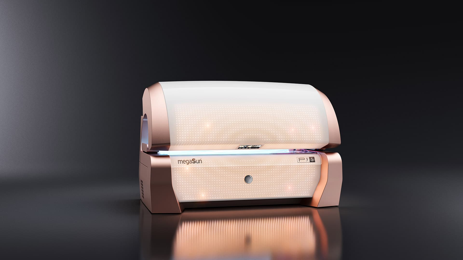 MegaSun Porsche P9S – Frontansicht im Studio-F.-A.-Porsche-Design