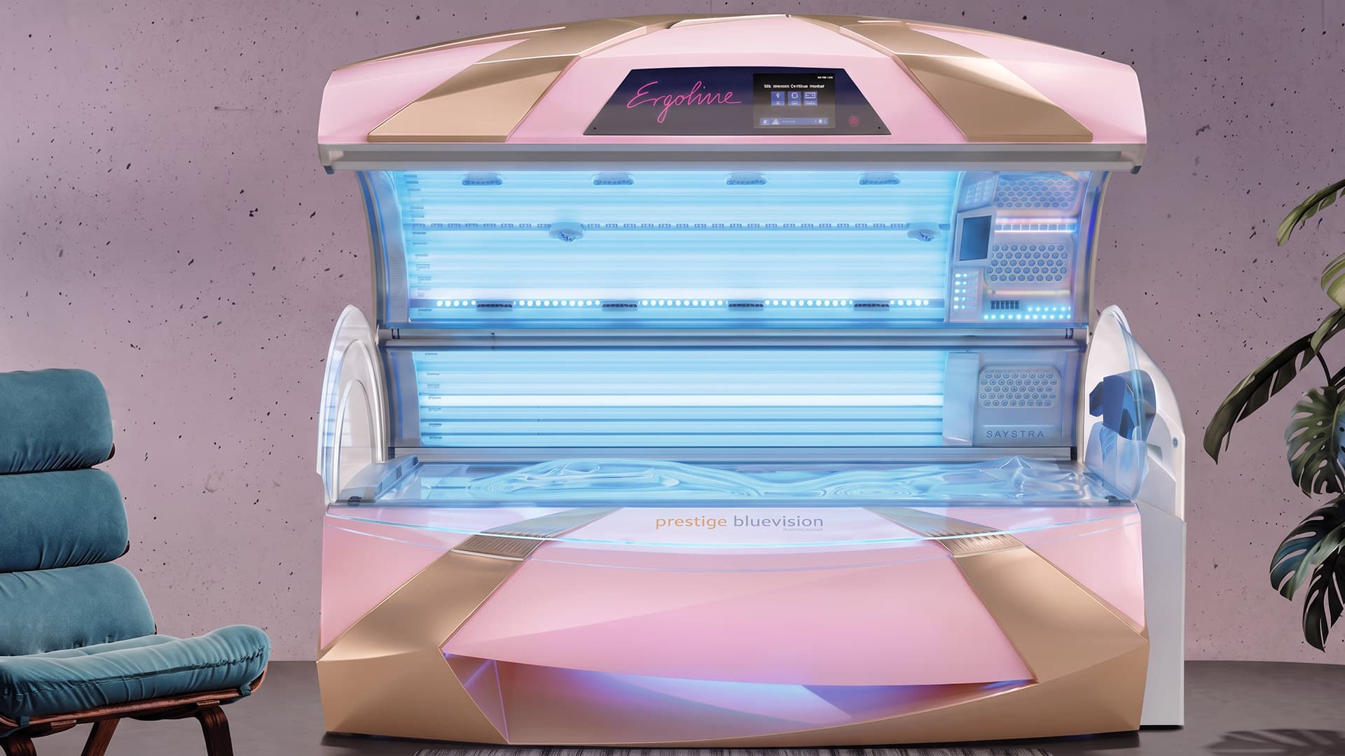 Ergoline Prestige Bluevision – Gerät im Studio