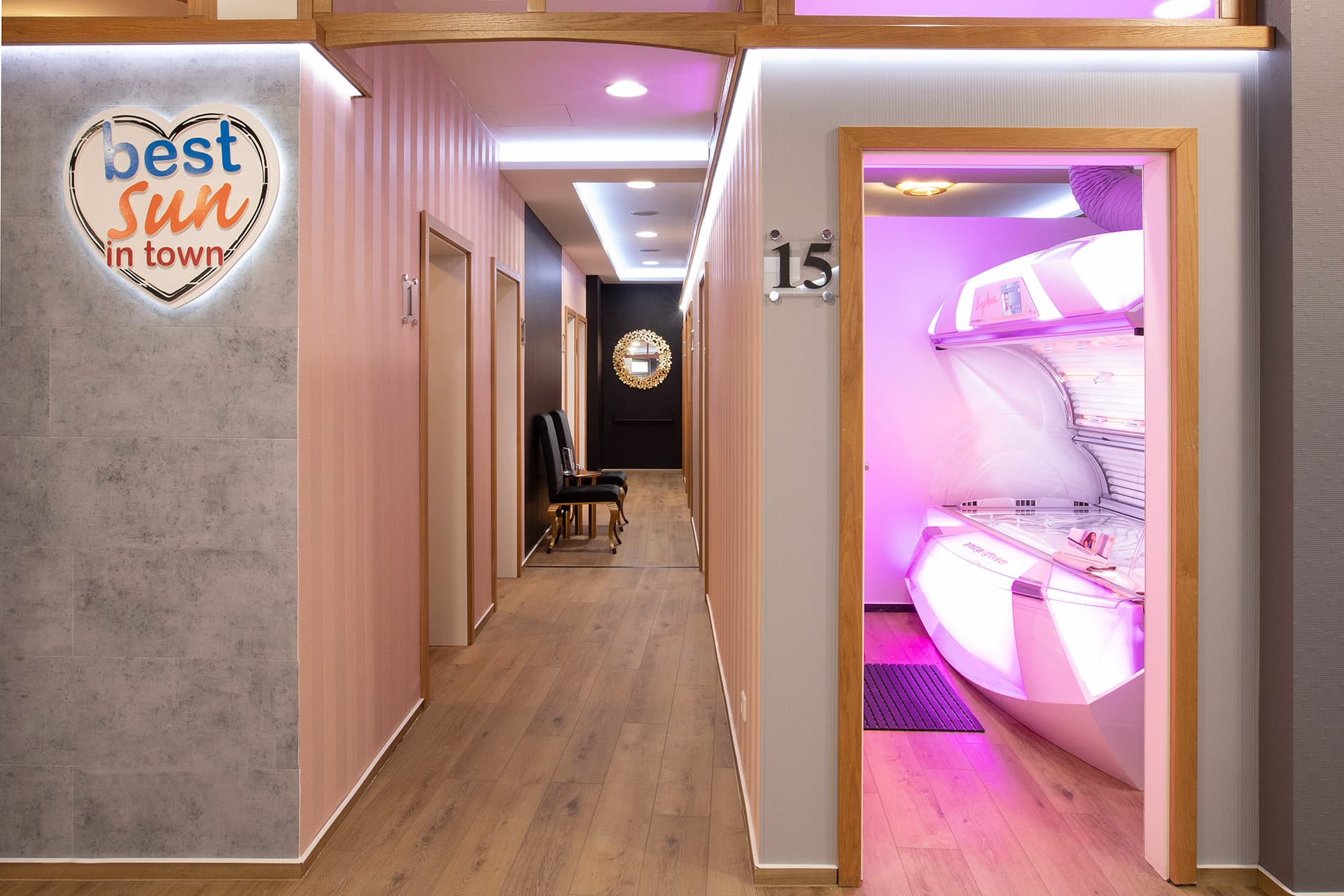 Innenansicht Studio Members Club Billstedt